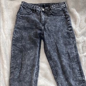 Black & Grey skinny jeans